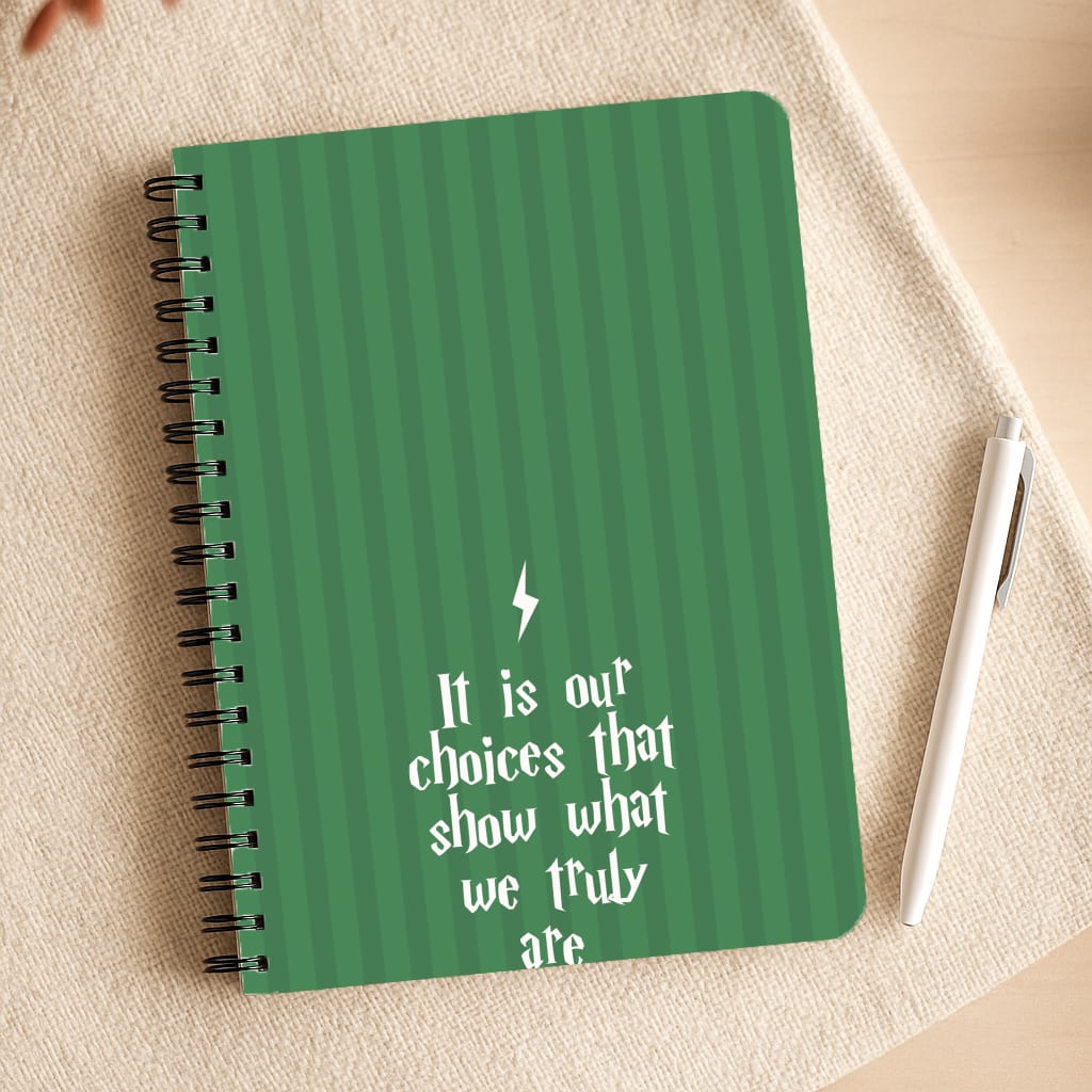 It Is Our Choices Notepad