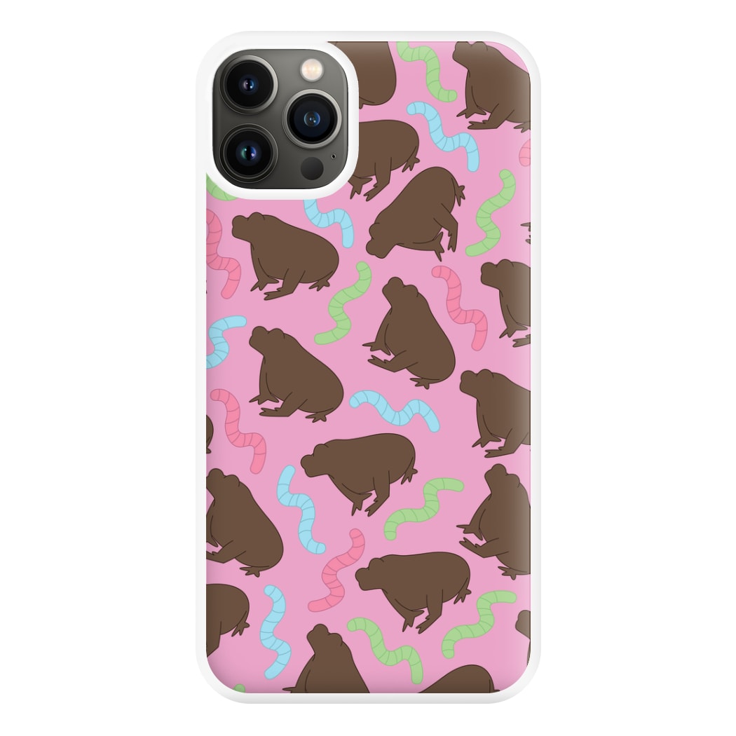 Frog Pattern Phone Case for iPhone 13