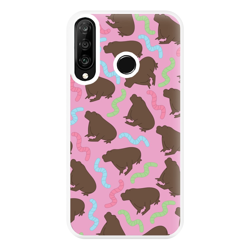 Frog Pattern Phone Case for Huawei P30 Lite