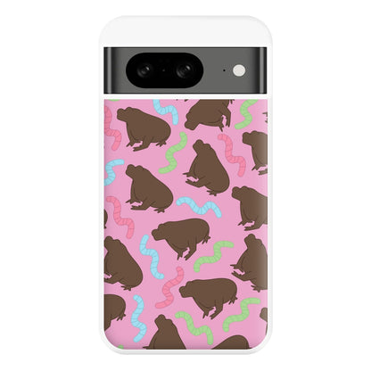 Frog Pattern Phone Case for Google Pixel 8