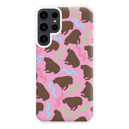 Frog Pattern Phone Case for Galaxy S23 Ultra