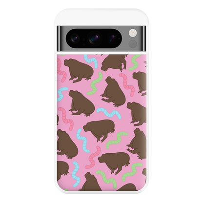 Frog Pattern Phone Case for Google Pixel 8 Pro