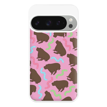 Frog Pattern Phone Case for Google Pixel 9 Pro XL