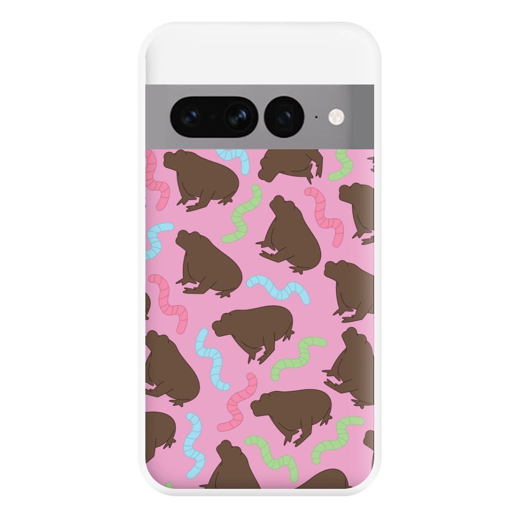 Frog Pattern Phone Case for Google Pixel 7 Pro