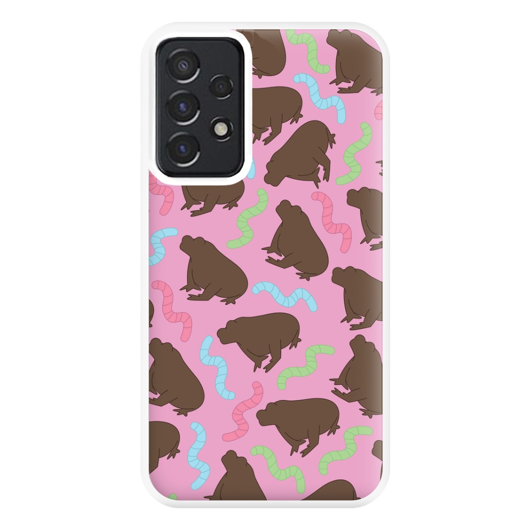 Frog Pattern Phone Case for Galaxy A52 / A52s