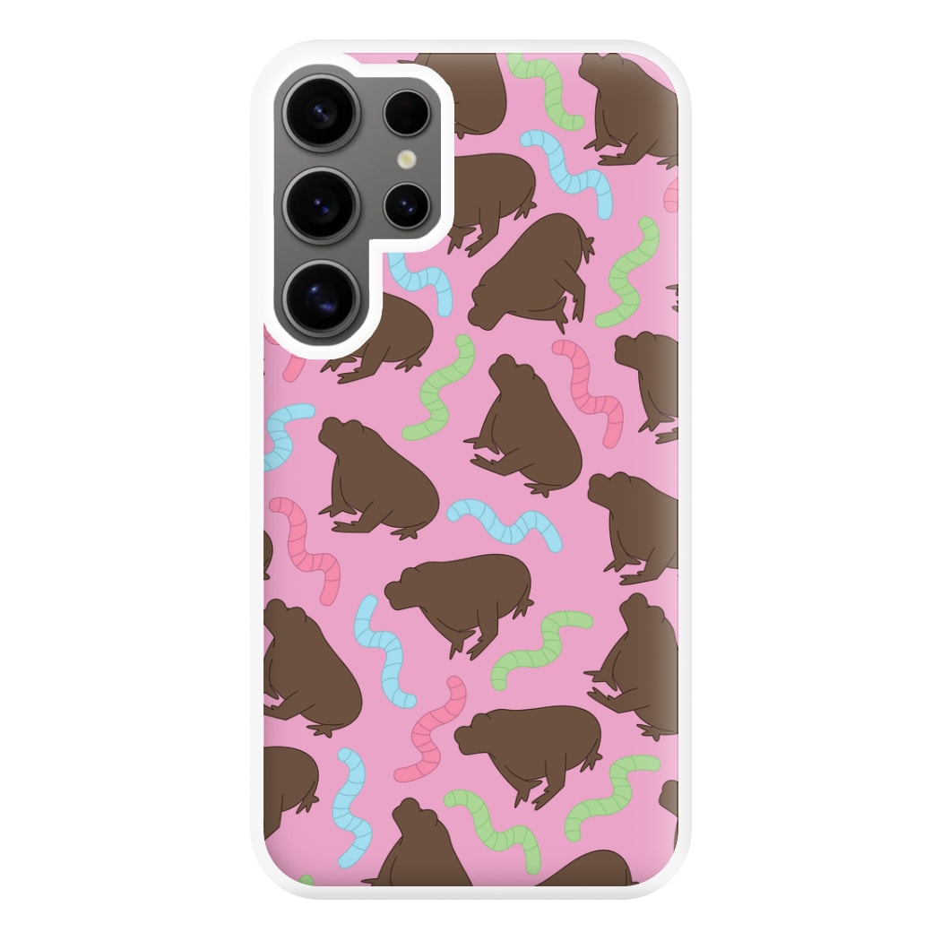 Frog Pattern Phone Case for Galaxy S24 Ultra