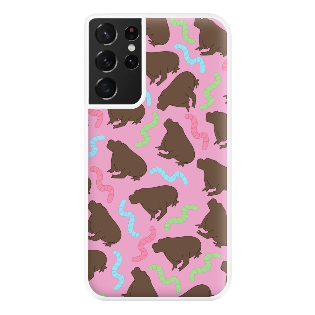 Frog Pattern Phone Case for Galaxy S21 Ultra