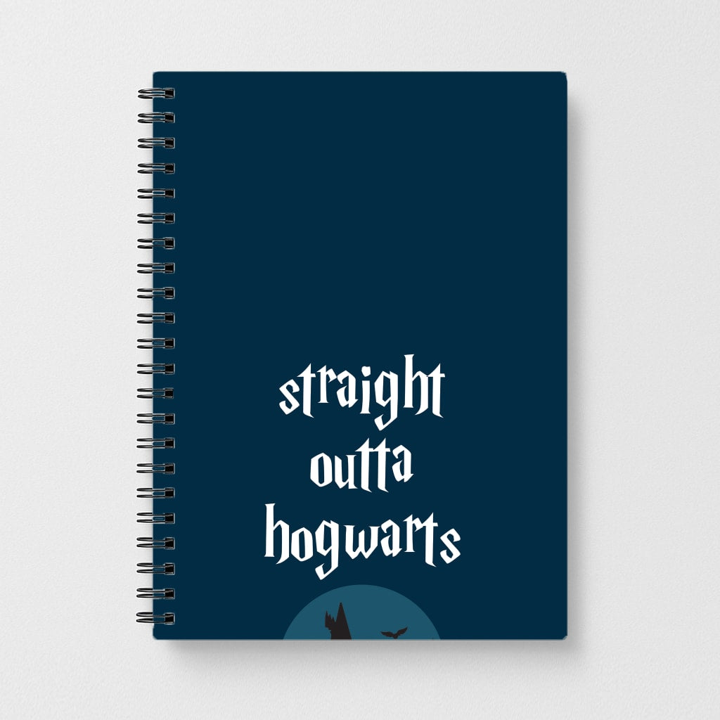 Straight Outta Hogwarts Notebook