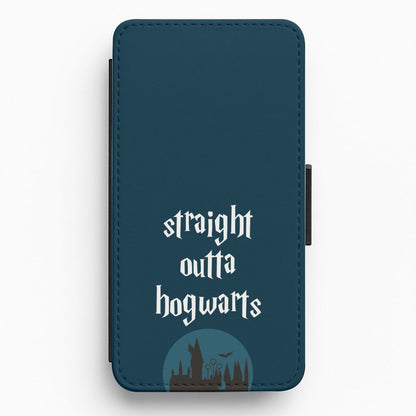 Straight Outta Hogwarts Flip / Wallet Phone Case
