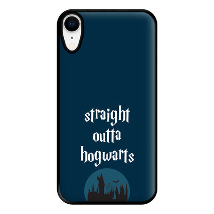 Straight Outta Hogwarts Phone Case for iPhone XR