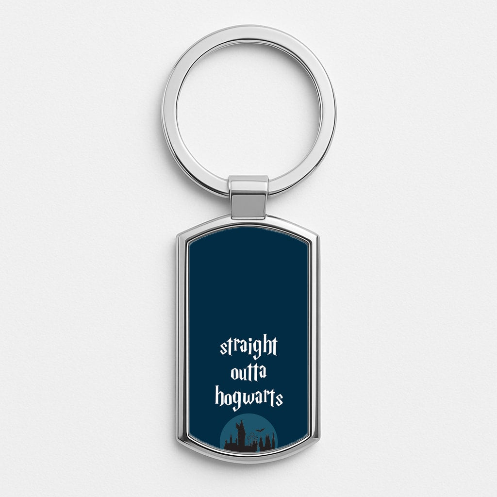 Straight Outta Hogwarts Luxury Keyring