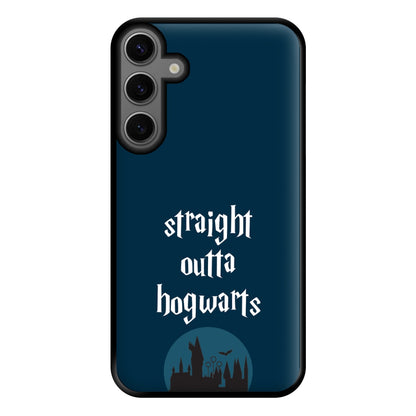 Straight Outta Hogwarts Phone Case for Galaxy S23FE