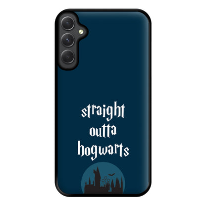 Straight Outta Hogwarts Phone Case for Galaxy A14