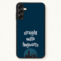 Straight Outta Hogwarts Phone Case for Galaxy A57