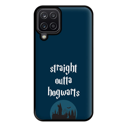 Straight Outta Hogwarts Phone Case for Galaxy A12