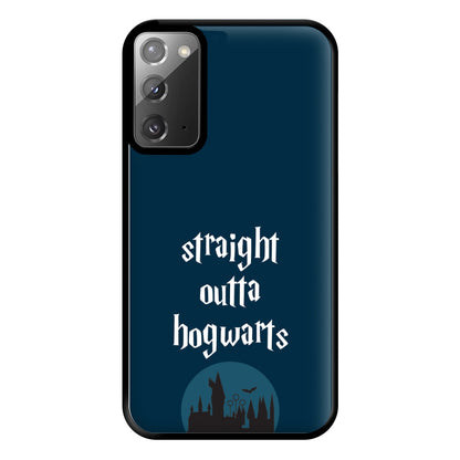 Straight Outta Hogwarts Phone Case for Galaxy Note 20 Ultra