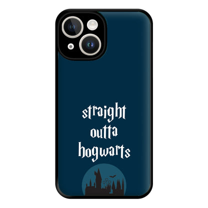 Straight Outta Hogwarts Phone Case for iPhone 14