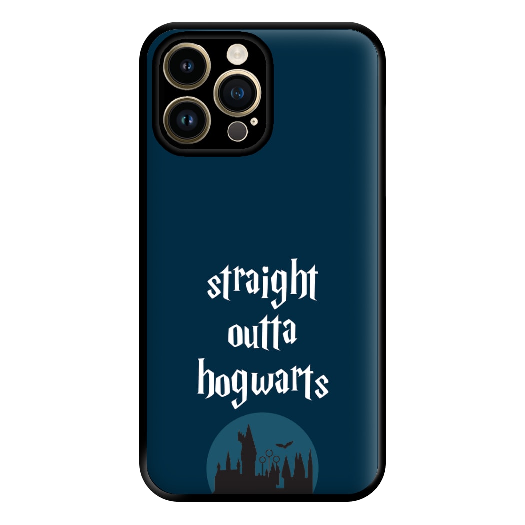 Straight Outta Hogwarts Phone Case for iPhone 14 Pro Max