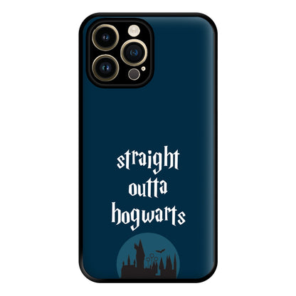 Straight Outta Hogwarts Phone Case for iPhone 14 Pro Max