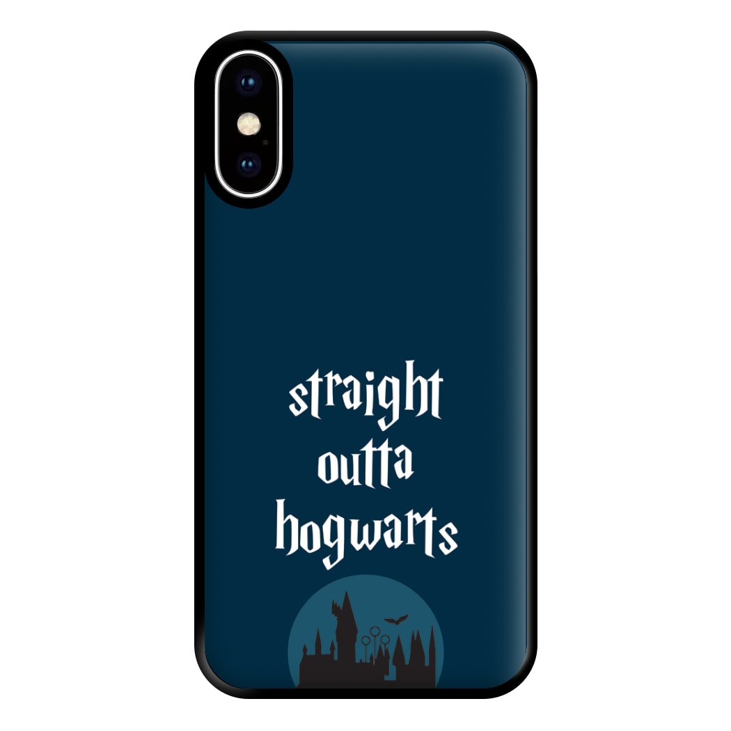 Straight Outta Hogwarts Phone Case for iPhone XS Max