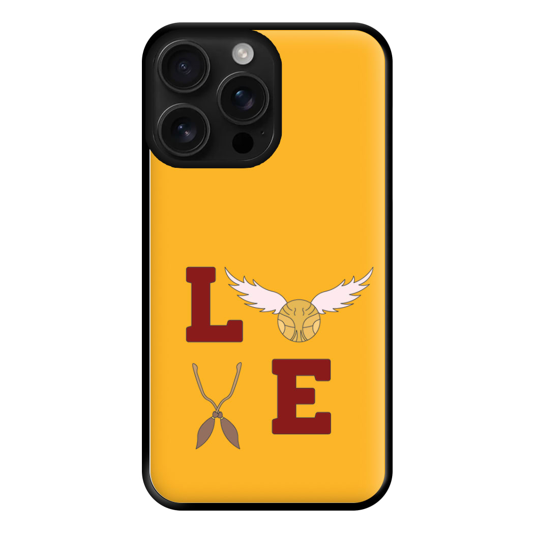 Love Quidditch Phone Case for iPhone 16 Pro Max