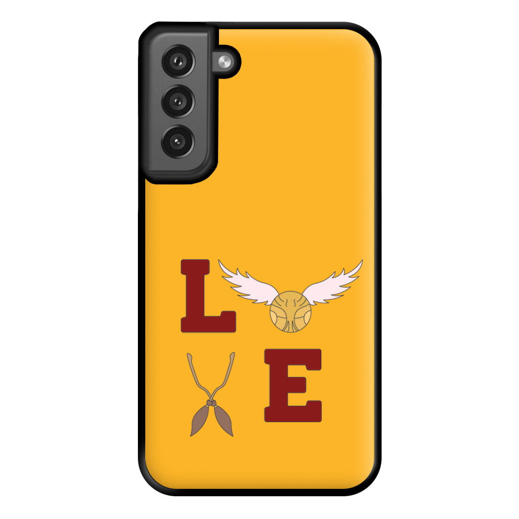 Love Quidditch Phone Case for Galaxy S21FE