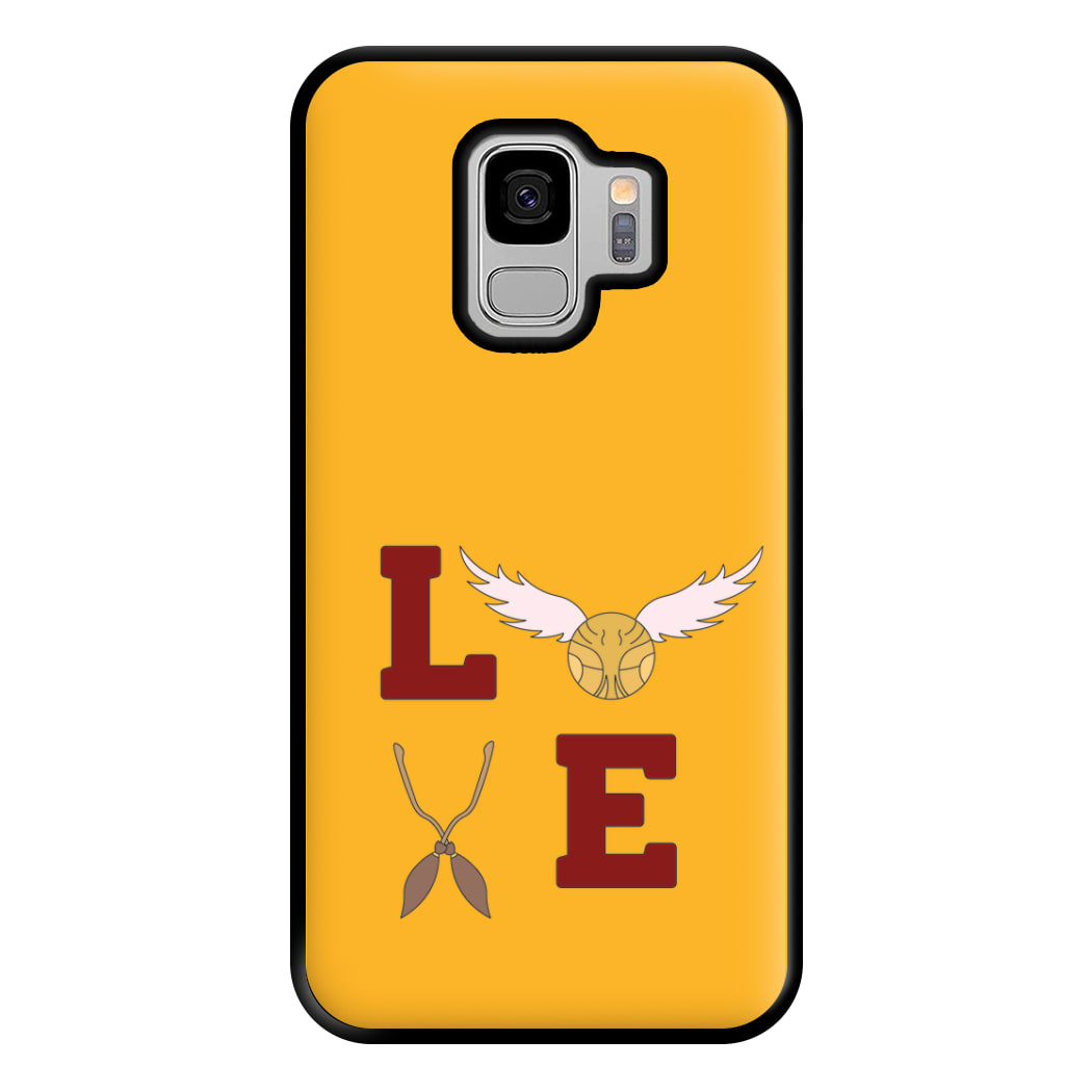 Love Quidditch Phone Case for Galaxy S9 Plus