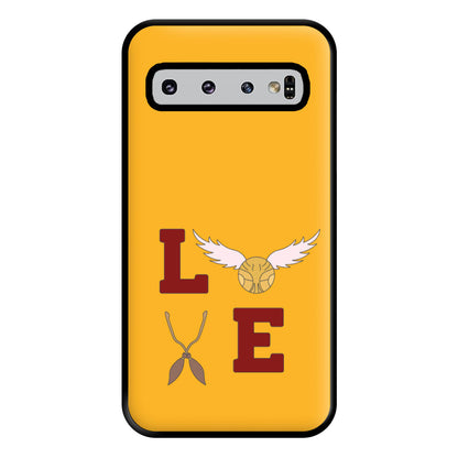 Love Quidditch Phone Case for Galaxy S10 Plus