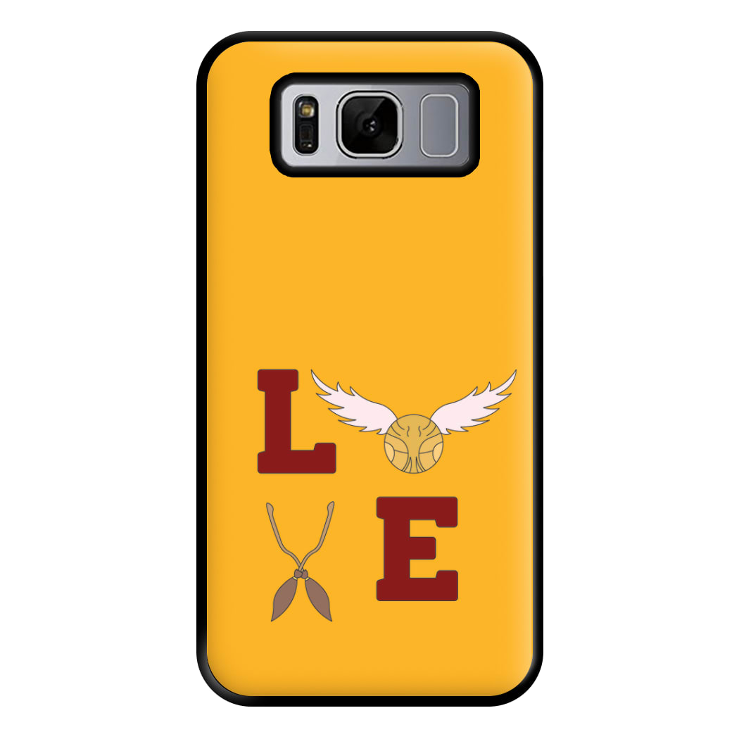 Love Quidditch Phone Case for Galaxy S8 Plus