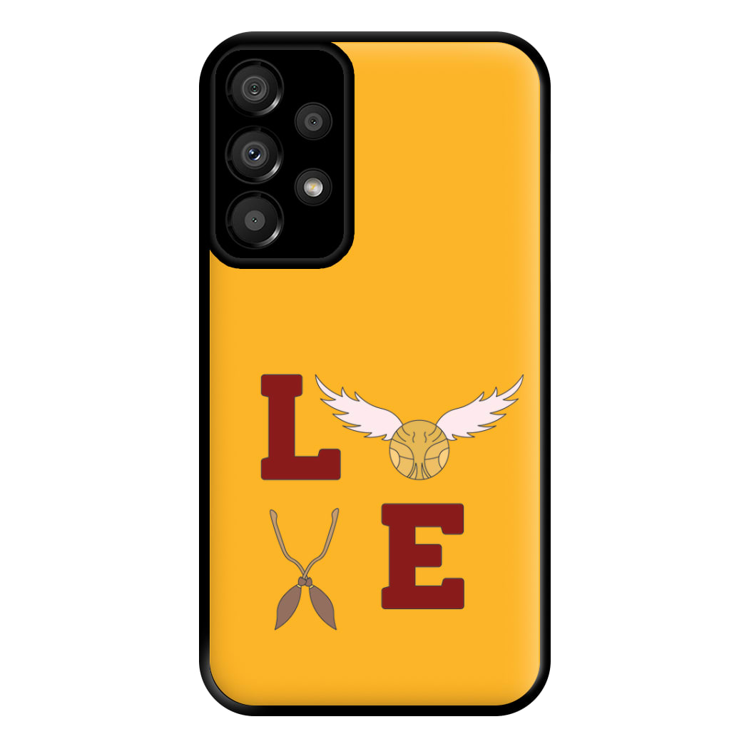 Love Quidditch Phone Case for Galaxy A33