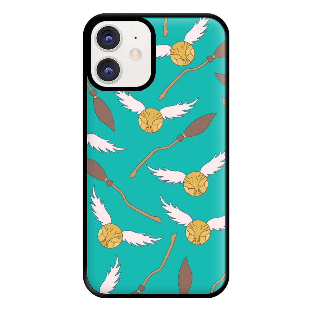 Quidditch Pattern - Harry Potter Phone Case for iPhone 11