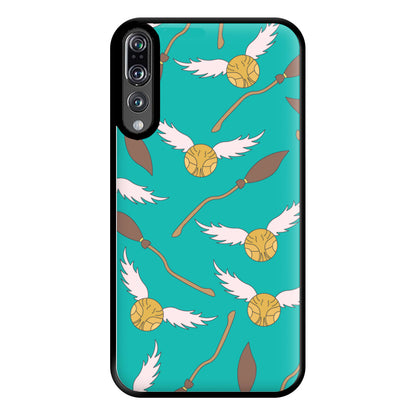 Quidditch Pattern - Harry Potter Phone Case for Huawei P20 Pro