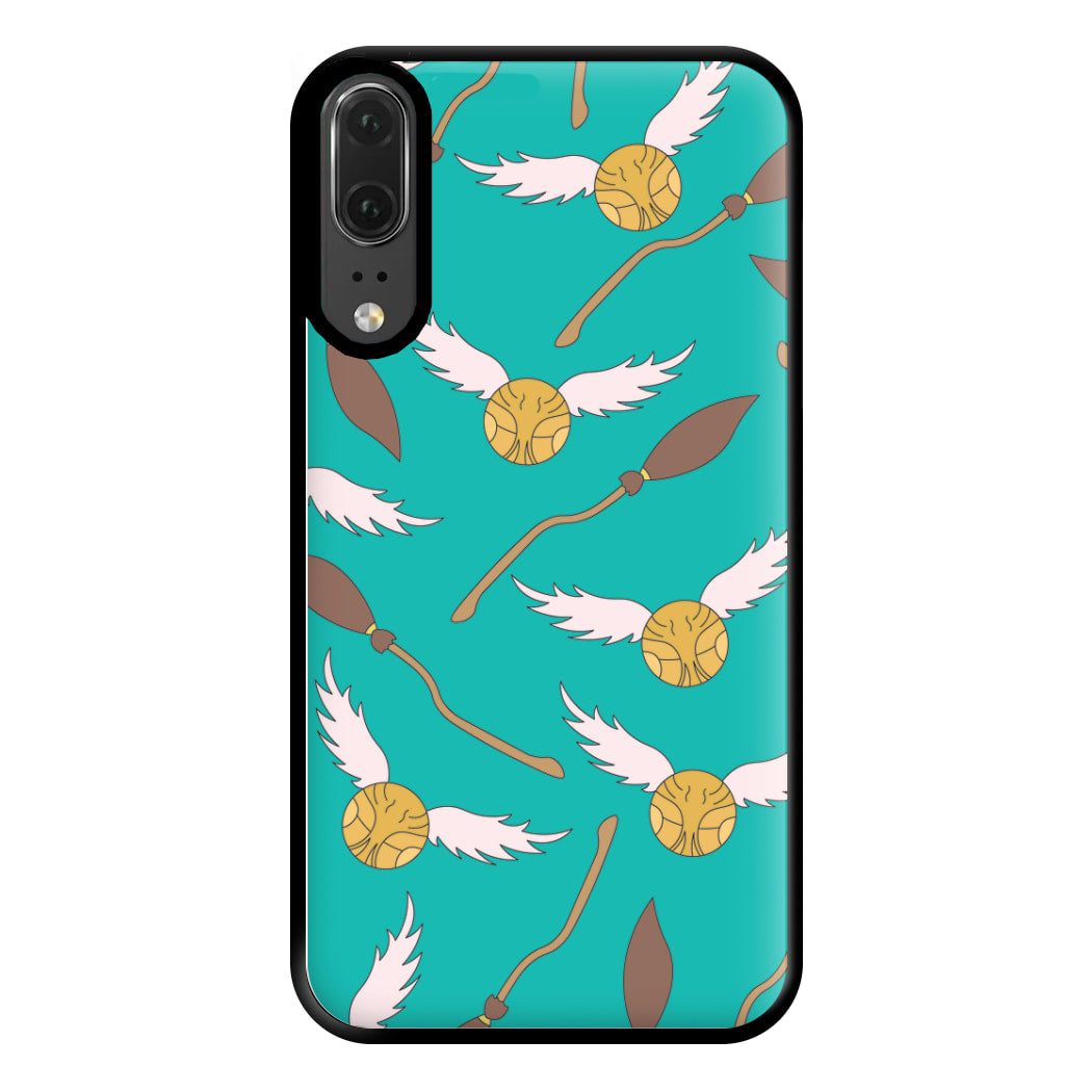 Quidditch Pattern - Harry Potter Phone Case for Huawei P20