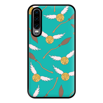 Quidditch Pattern - Harry Potter Phone Case for Huawei P30