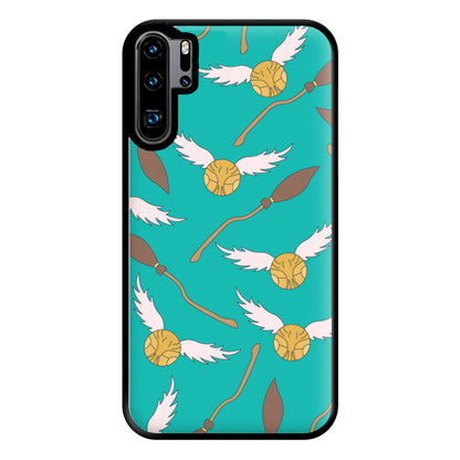 Quidditch Pattern - Harry Potter Phone Case for Huawei P30 Pro