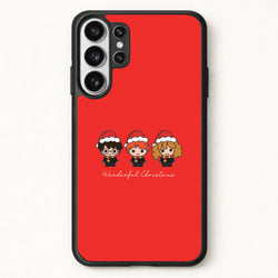Wizards With Christmas Hats Phone Case for Galaxy S26 Ultra