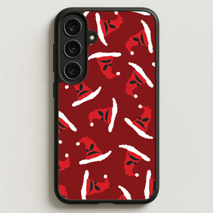 Sorting Christmas Hat Pattern Phone Case for Galaxy S25FE