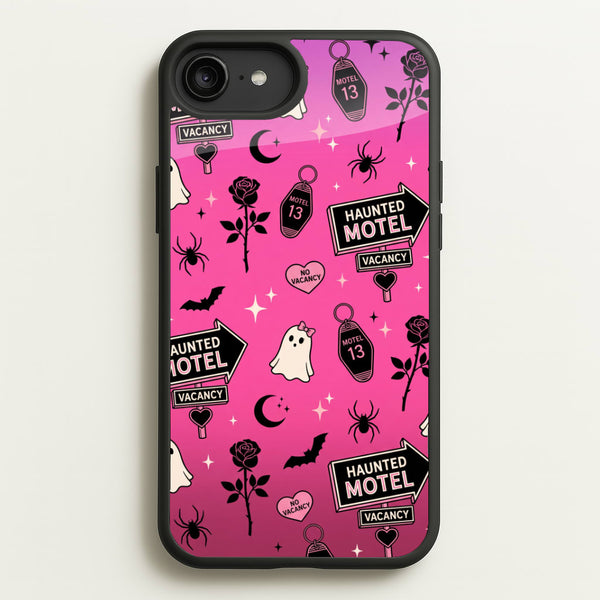 Haunted Motel Pink Phone Case - iPhone 6 Plus / 7 Plus / 8 Plus / Standard