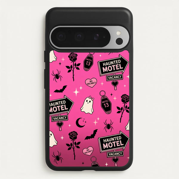 Haunted Motel Pink Phone Case - Google Pixel 9 Pro XL / Standard