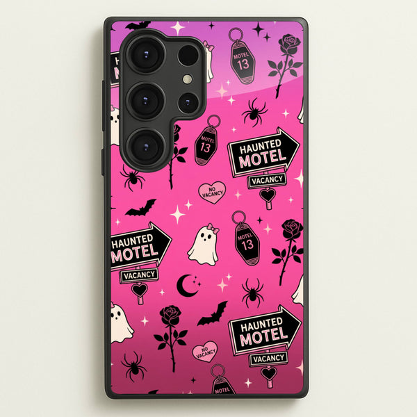 Haunted Motel Pink Phone Case - Galaxy S25 Ultra / Standard