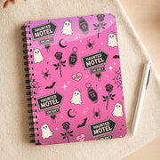 Haunted Motel Pink Notebook 3