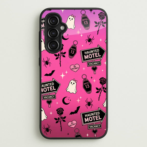Haunted Motel Pink Phone Case - Galaxy A14 / Standard