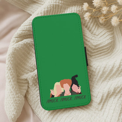 Amuck, Amuck, Amuck - Hocus Halloween Wallet Phone Case