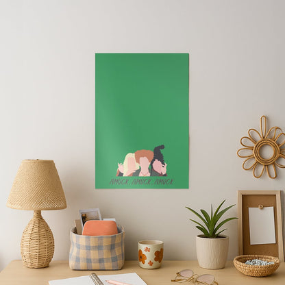 Amuck, Amuck, Amuck - Hocus Halloween Art Print