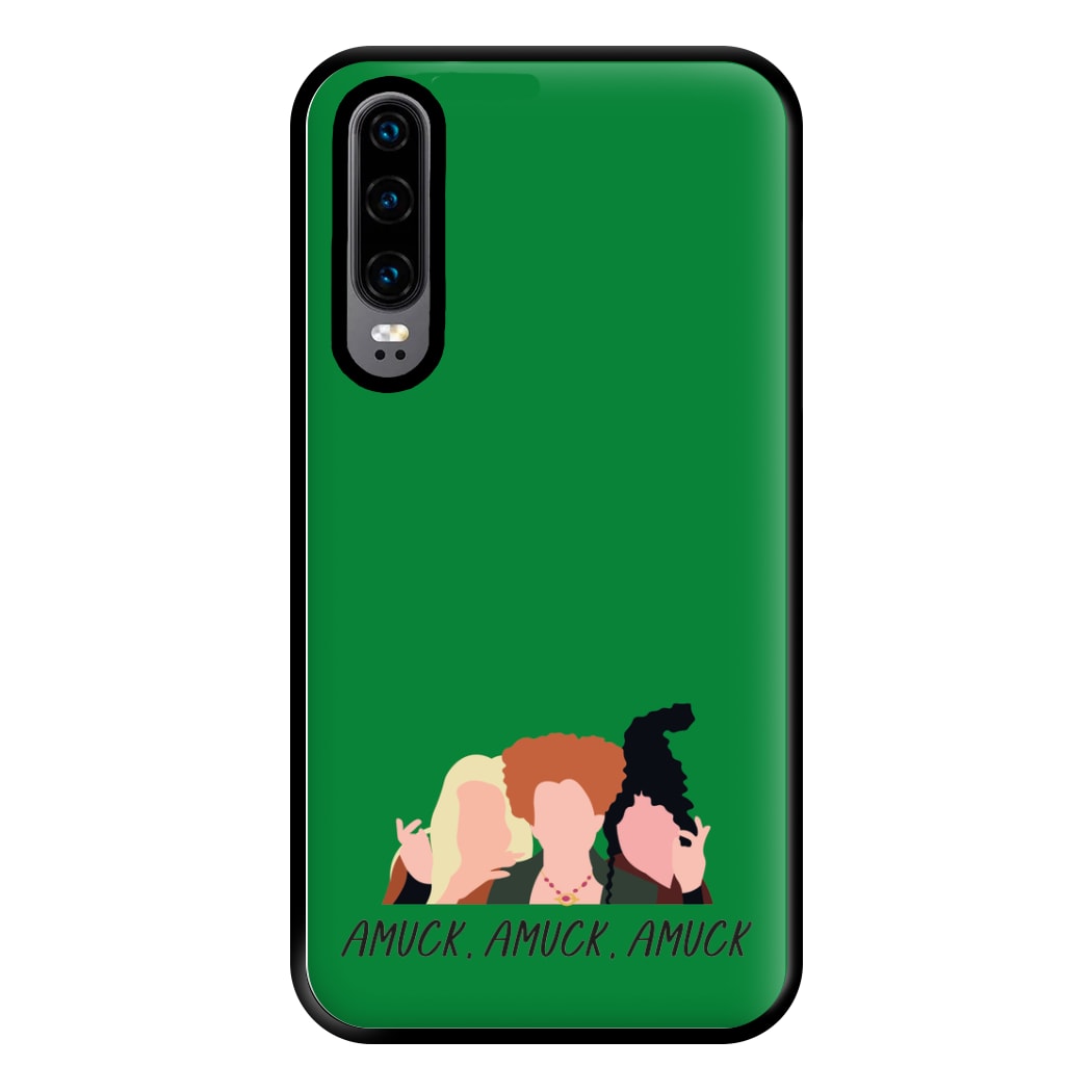 Amuck, Amuck, Amuck - Hocus Halloween Phone Case for Huawei P30