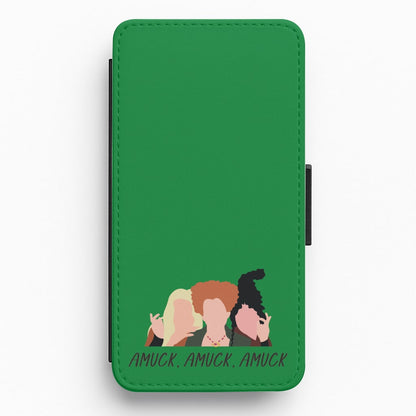 Amuck, Amuck, Amuck - Hocus Halloween Flip / Wallet Phone Case