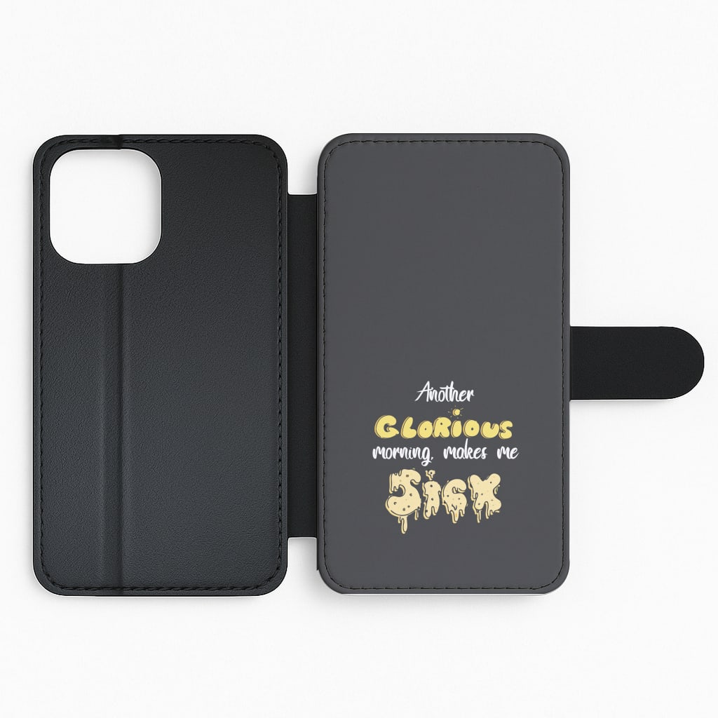 Another Glorious Morning Makes Me Sick - Hocus Halloween Flip Phone Case