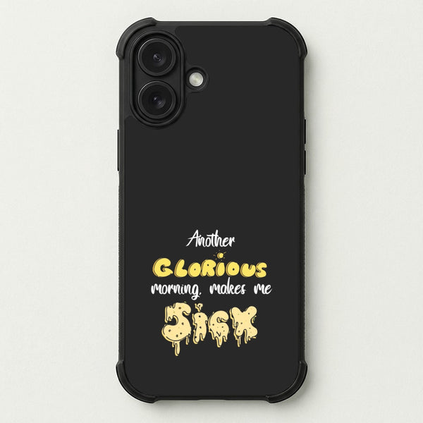 Another Glorious Morning Makes Me Sick - Hocus Halloween Phone Case — Bumper case