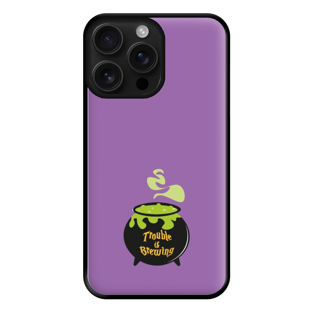 Trouble is Brewing - Hocus Halloween Phone Case for iPhone 16 Pro Max