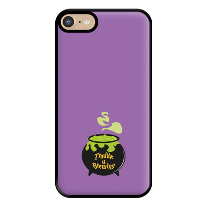 Trouble is Brewing - Hocus Halloween Phone Case for iPhone 6 / 7 / 8 / SE